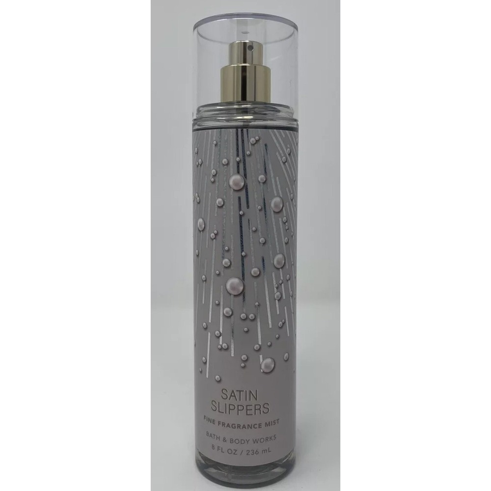Bath and Body Works SATIN SLIPPERS Fine Fragrance Mist 8 fl oz / 236 mL